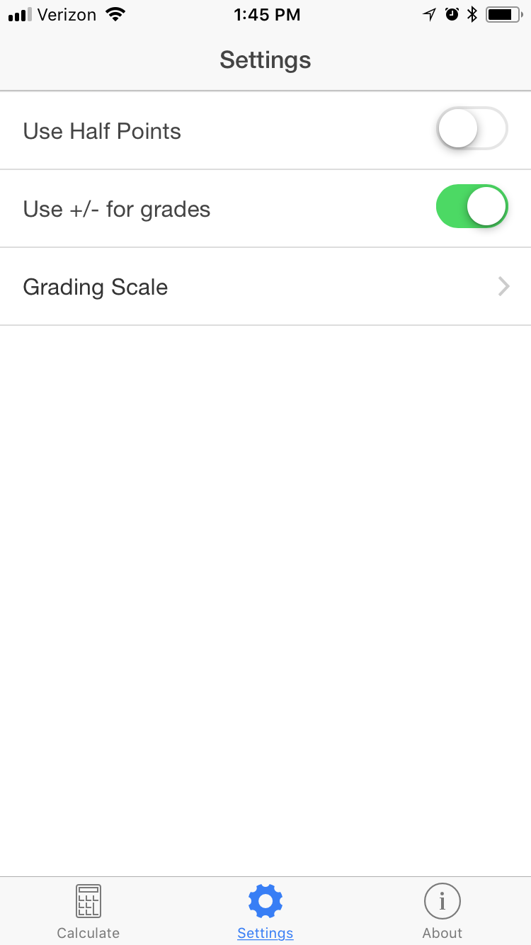 Grade Calculate Mobile App-image-2